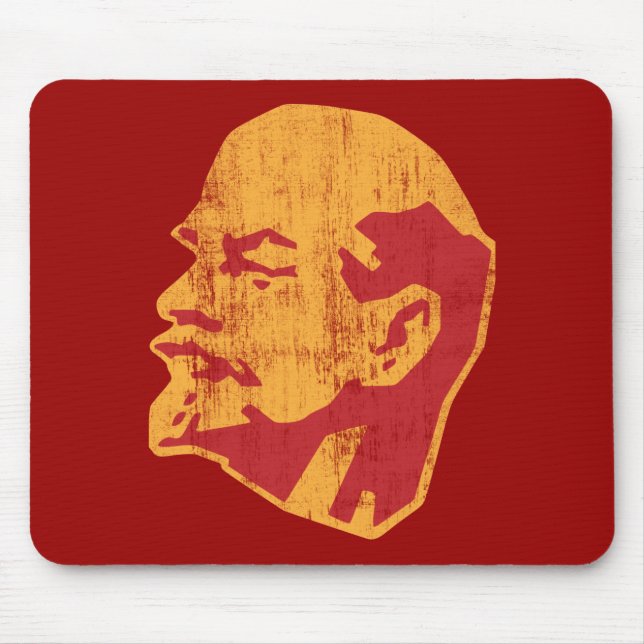Mousepad retrato do cccp de Vladimir Lenin (Frente)