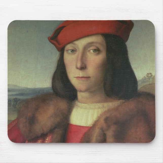 Mousepad Retrato do della Rovere de Francesco, duque de (Frente)