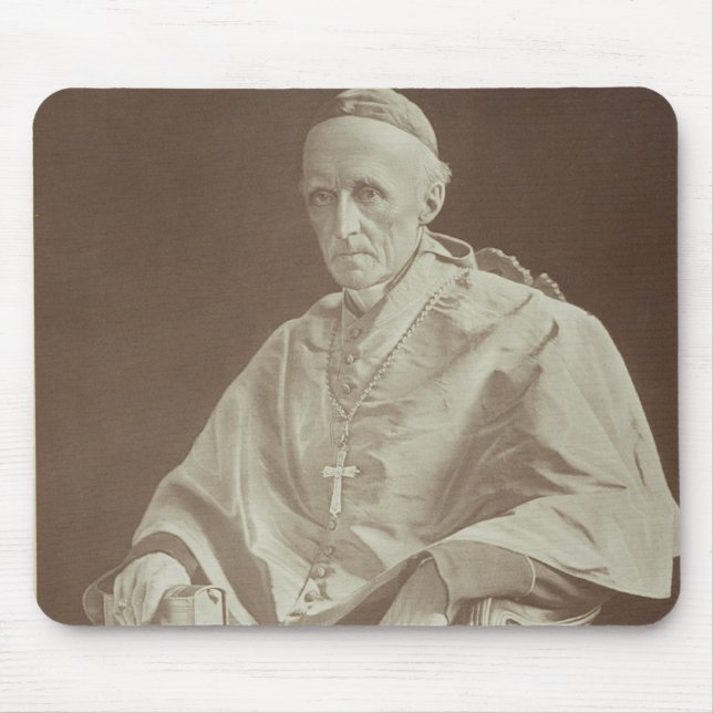 Mousepad Retrato do equipamento cardinal de Henry Edward (Frente)