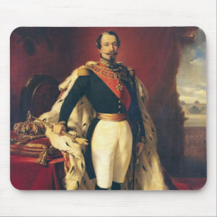 Mousepad Retrato do imperador de Napoleon III de France