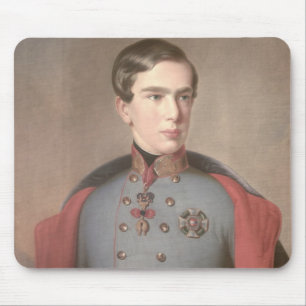 Mousepad Retrato do imperador Franz Joseph de Áustria