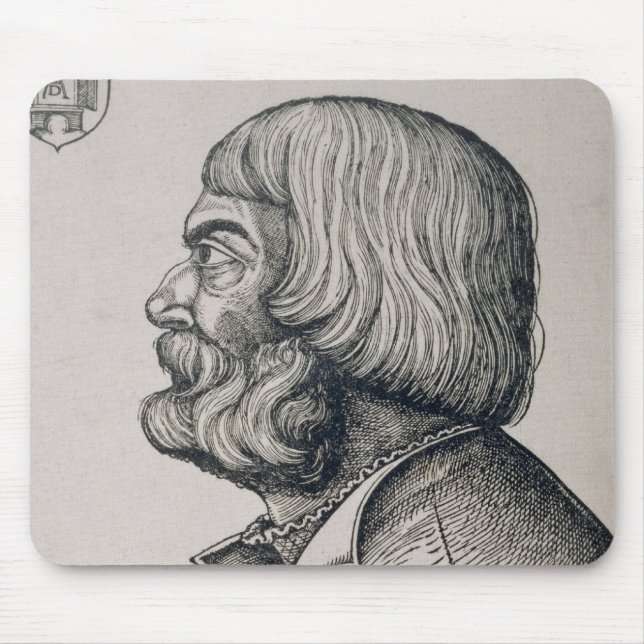 Mousepad Retrato do perfil de Albrecht Durer, 1527 (Frente)