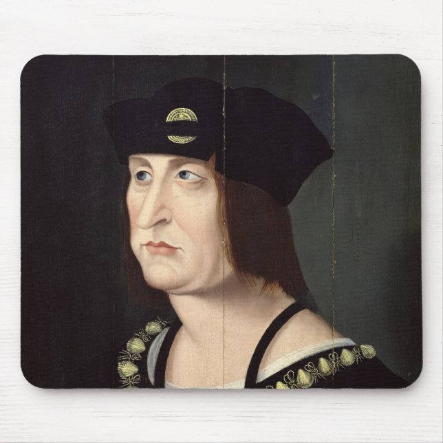 Mousepad Retrato do rei de Louis XII de France (Frente)