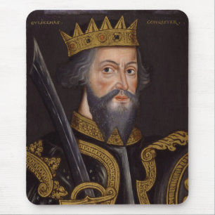 Mousepad Retrato do rei William Eu Conquistador