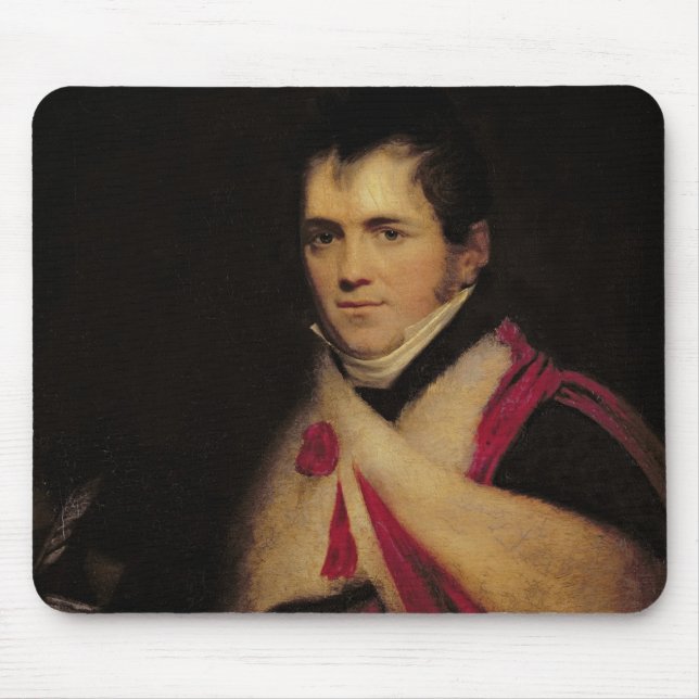 Mousepad Retrato do Rev. Edward Daniel Clarke c.1822 (Frente)