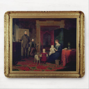 Mousepad Retrato do Van Cortland Família, c.1830