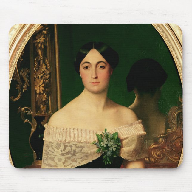 Mousepad Retrato do vidoeiro de Marianne Elisa (Frente)