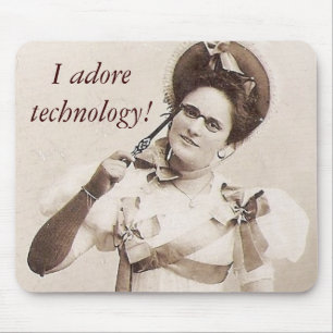Mousepad Retrato dos 1800s do divertimento de Europa