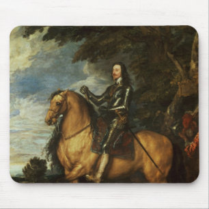 Mousepad Retrato equestre de Charles mim c.1637-38