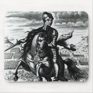 Mousepad Retrato equestre de Oliver Cromwell