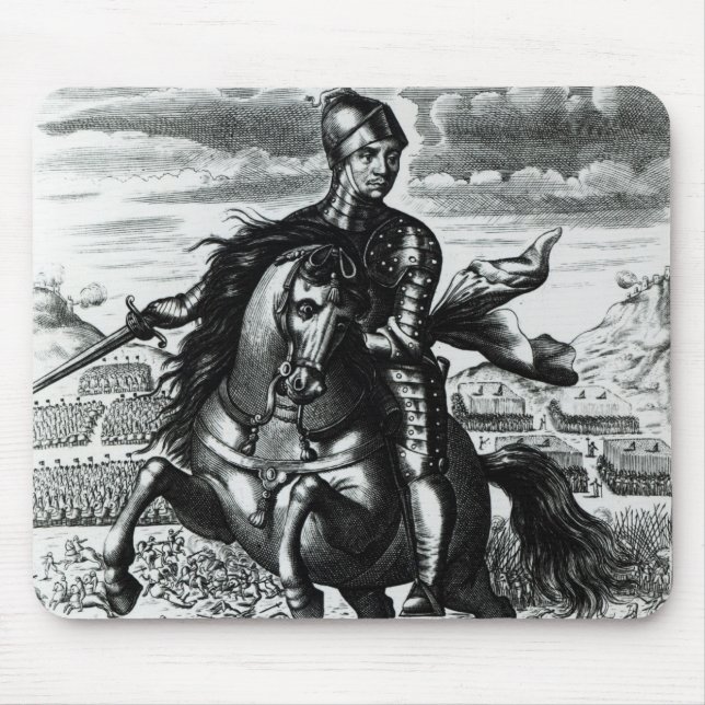 Mousepad Retrato equestre de Oliver Cromwell (Frente)