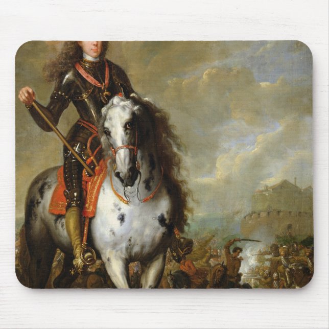 Mousepad Retrato equestre do príncipe Eugene (Frente)