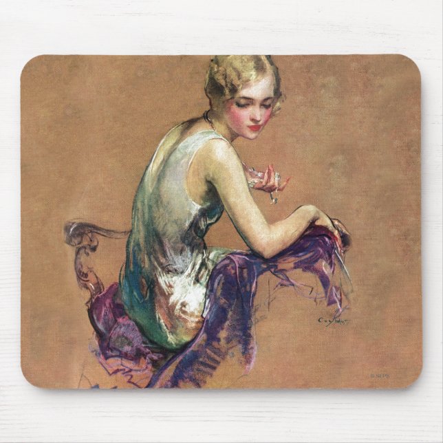 Mousepad Retrato Pastel (Frente)