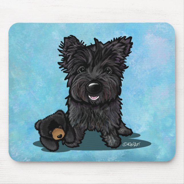 Mousepad Retrato Stoney KiniArt (Frente)