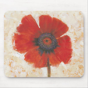 Mousepad Retrato vermelho