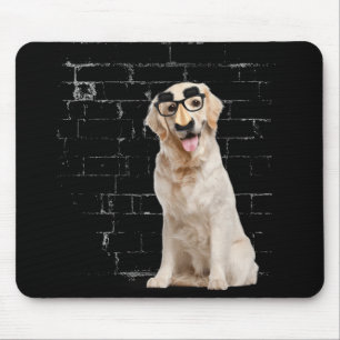 Mousepad Retriever de Ouro com proteção engraçada do mou