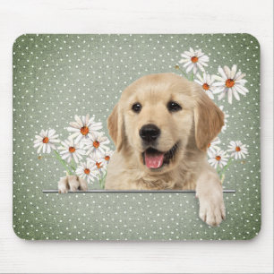 Mousepad Retriever de ouros e Visitas