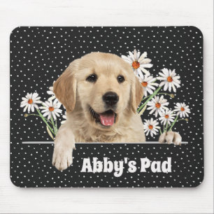 Mousepad Retriever de ouros e Visitas