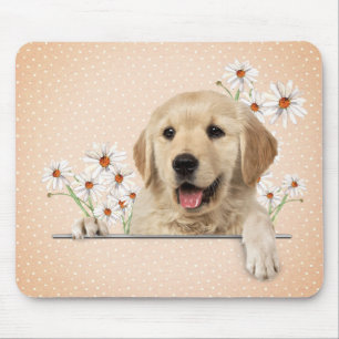 Mousepad Retriever de ouros e Visitas