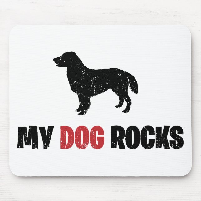 Mousepad Retriever Liso-Revestido (Frente)