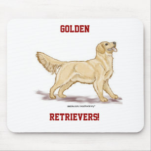 Mousepad Retrievers dourados!
