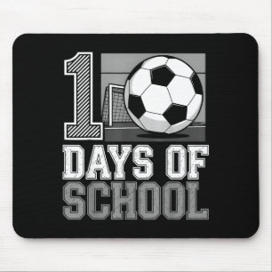 Mousepad Retro 100 Dias De Escola Futebol Professor Aluno 1