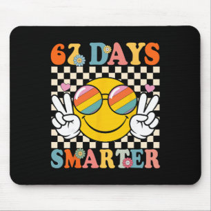 Mousepad Retro 67 Dias Mais Inteligente 67 Dias De Escola G
