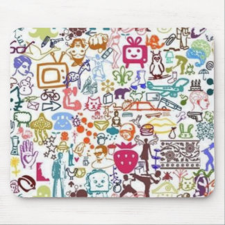 Mousepad retro aleatório