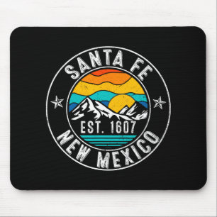 Mousepad Retro anos 70 80 Santa Fe Novo México Nm 