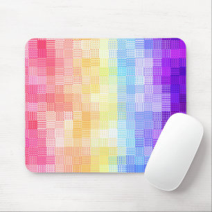 Mousepad Retro Boho Funky Excêntrico Xenogênero Xadrez Orgu