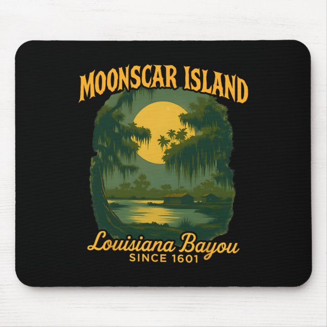 Mousepad Retro Cartoon Halloween Ilha Zombie 1 (Frente)