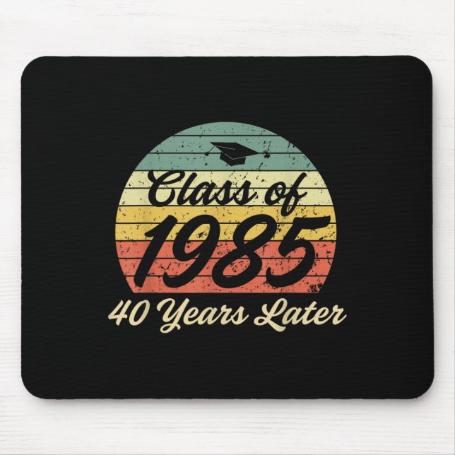 Mousepad Retro Cl Da Reunião De 1985 40 Anos Mais Tarde Alu (Frente)