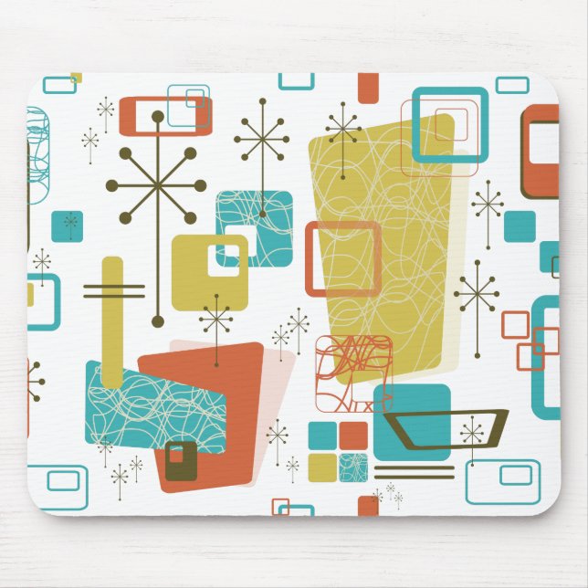 Mousepad Retro clássico (Frente)