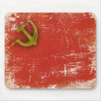 Mousepad retro com a bandeira velha suja de União