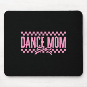 Mousepad Retro Dance Mãe Arco Coquette Checked Dance Mama