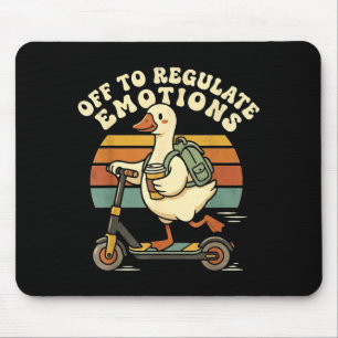Mousepad Retro desativado para regular emoções ganso saúde