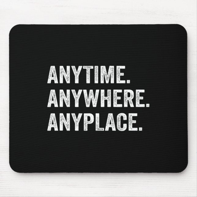 Mousepad Retro em Qualquer Lugar (Frente)