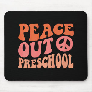 Mousepad Retrô Engraçado Da Pré-Escola No Último Dia De Pre