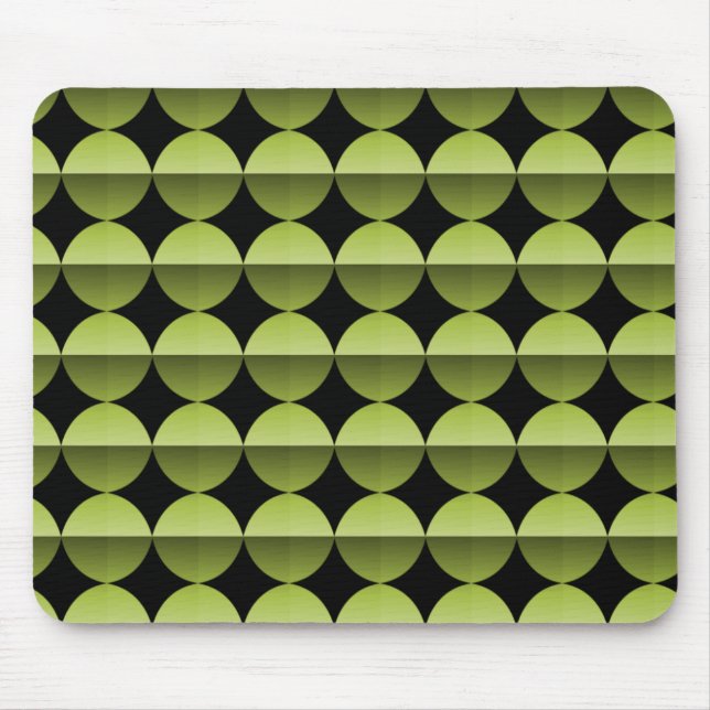 Mousepad Retro Flair Mousepair Verde-Oliva (Frente)