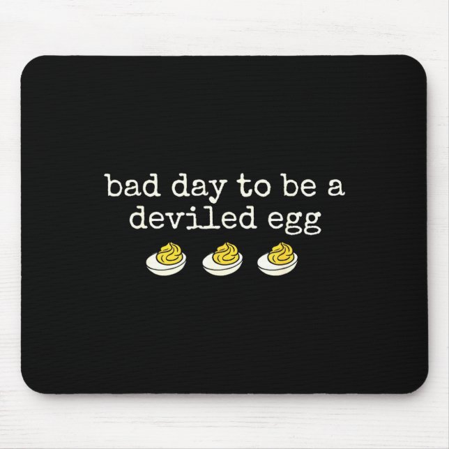 Mousepad Retro Funny Thanksgiving Dinner Bad Day To Be A De (Frente)