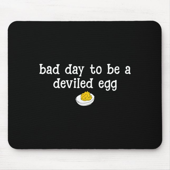 Mousepad Retro Funny Thanksgiving Dinner Bad Day To Be A De (Frente)