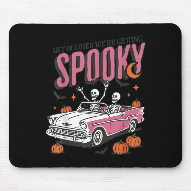 Mousepad Retro Get In Losers We're Getting Soky, Funny Hall (Frente)