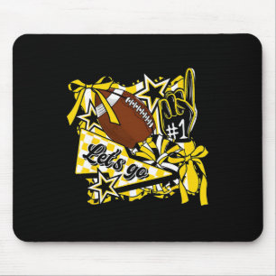 Mousepad Retro Go Cheer Equipe Esportiva Cheerleader Cheerl