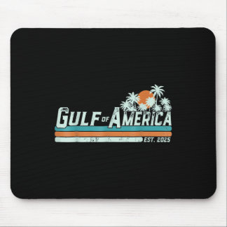 Mousepad Retro Golfo Dos EUA América 2025 Bandeira American