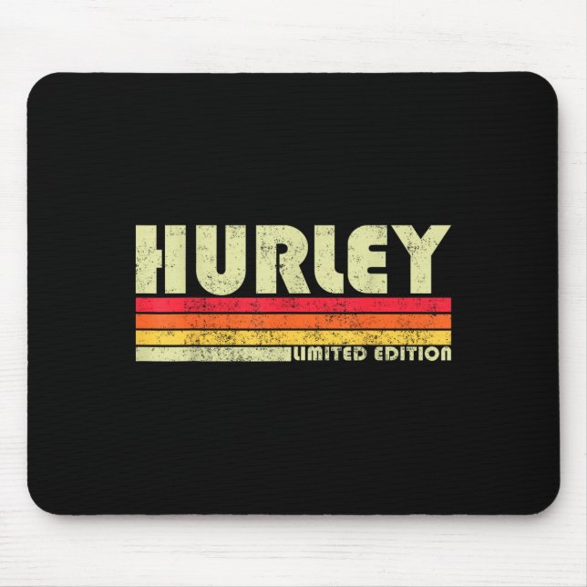 Mousepad Retro Hurley Home State Cool 70s 80s Style Sunset  (Frente)