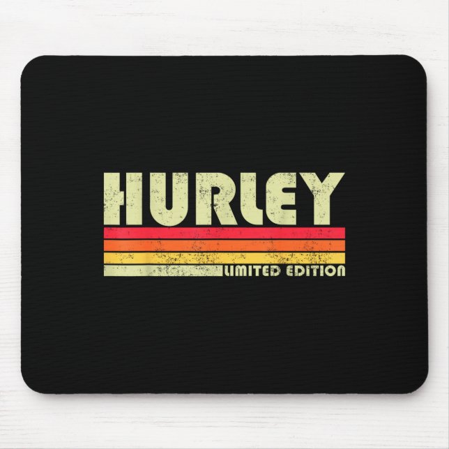 Mousepad Retro Hurley Home State Cool 70s 80s Style Sunset  (Frente)