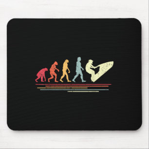 Mousepad Retro Jet Skiop Humor I Vintage Watercraft Jet Sk