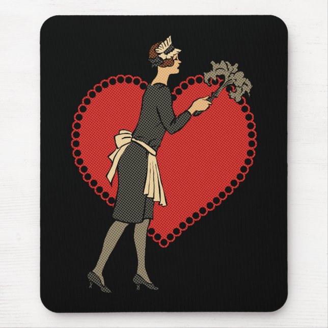 Mousepad Retro Maid (Frente)
