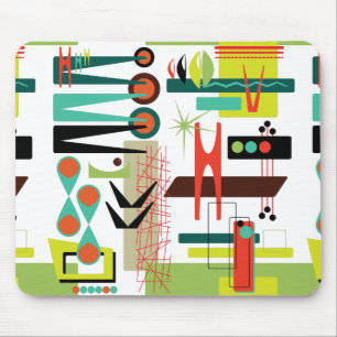 Mousepad Retro Moderno