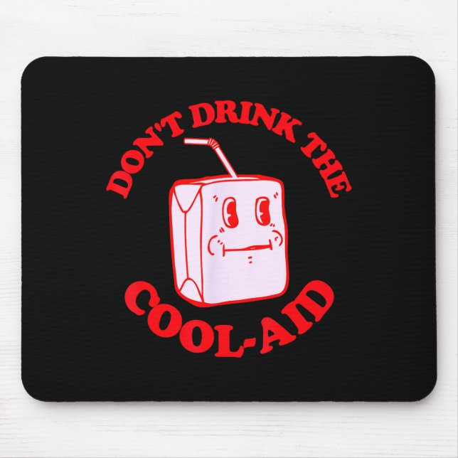 Mousepad Retro Não Beba O Refresco  (Frente)